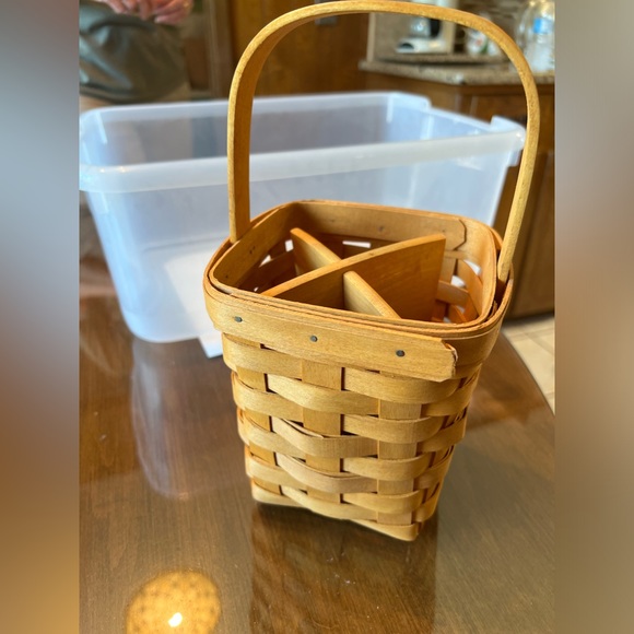 Signed Langaberger utensil basket - Picture 4 of 6